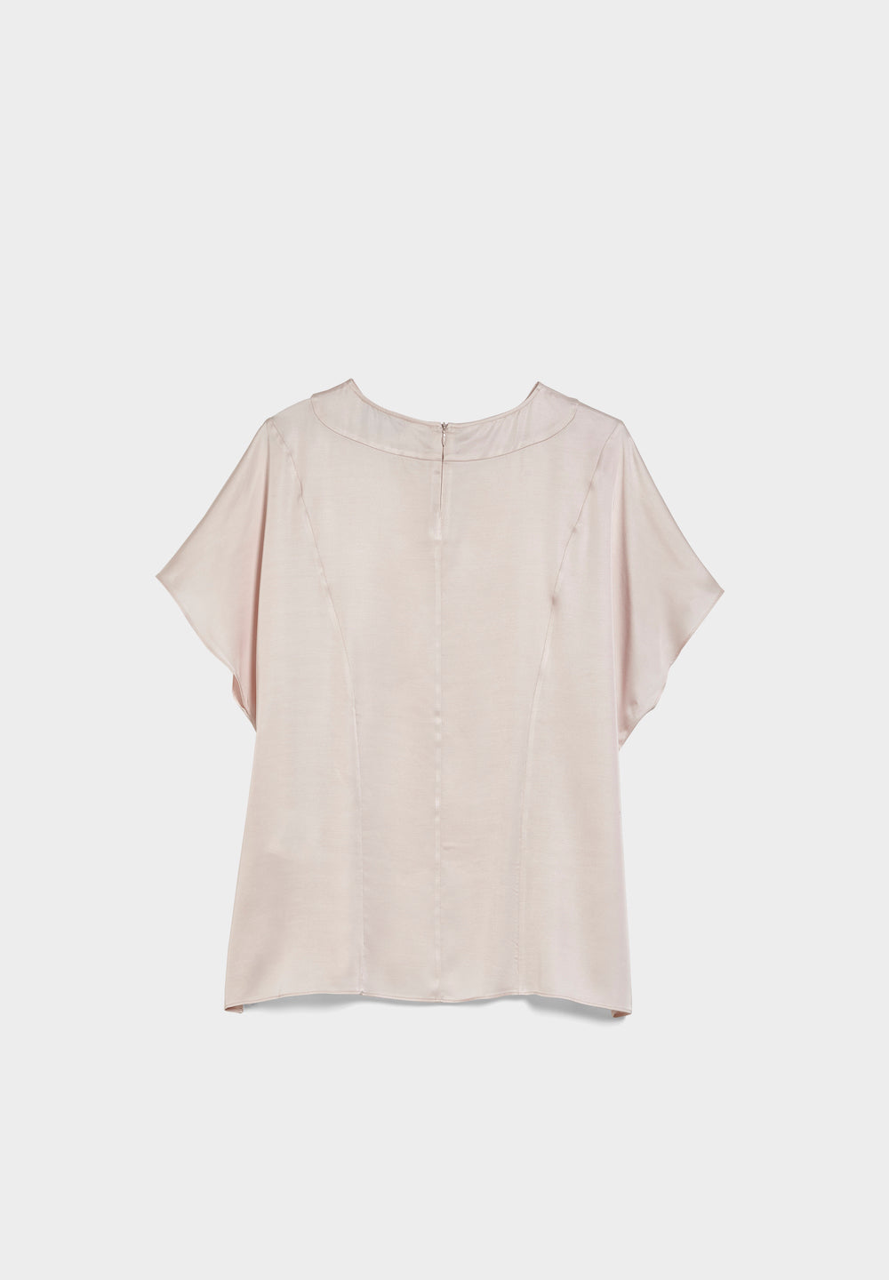 Viscose Blouse with Round Neck