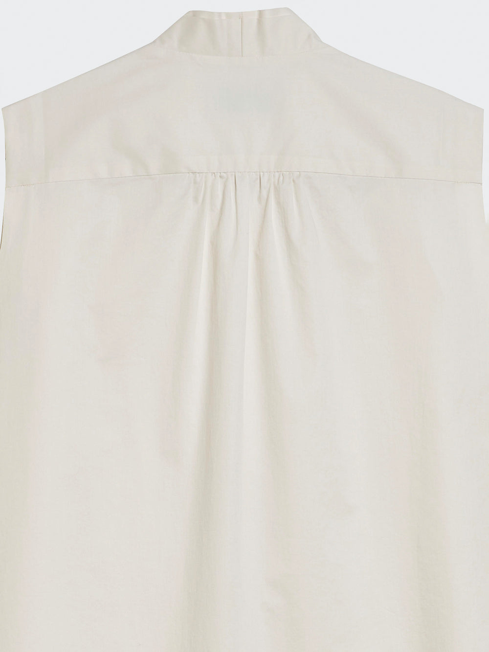 Pleated Blouse with V-Neckline