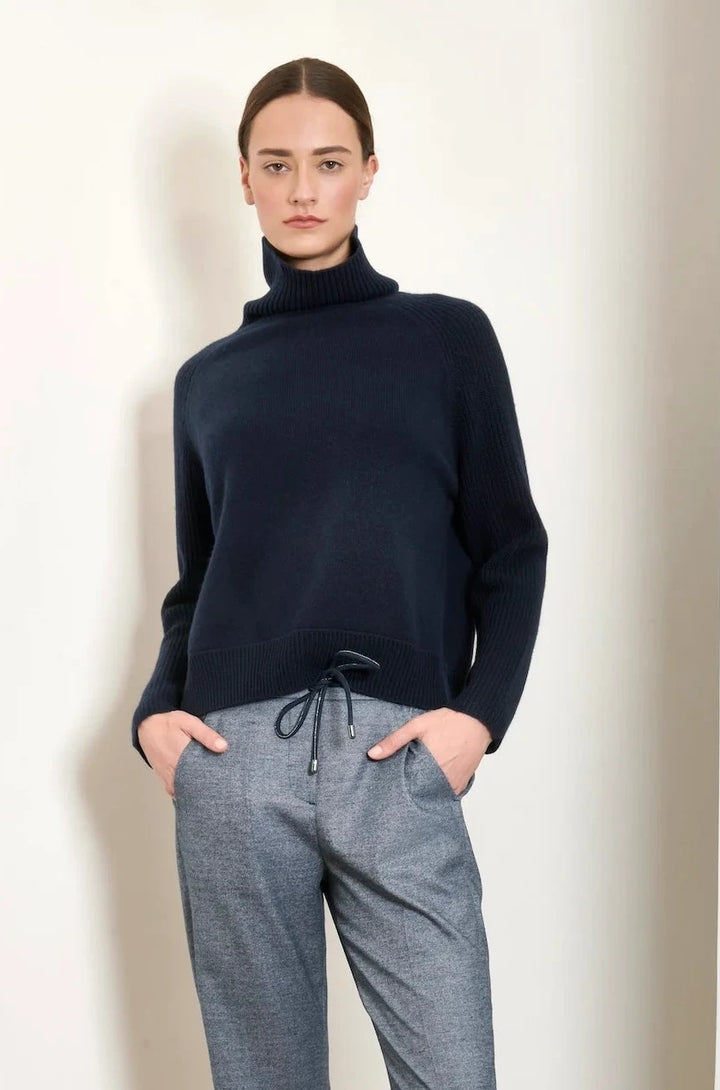 Boxy Raglan Cashmere Sweater - SPOON