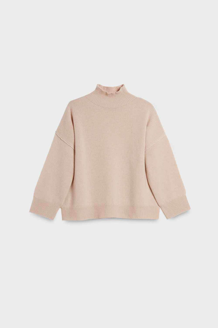 Back  Detail Cashmere Sweater - SPOON