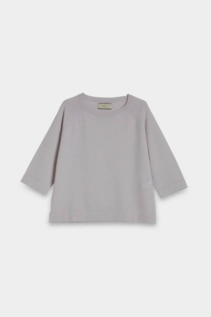 Edgy Seams Wool-Cashmere Sweater - SPOON