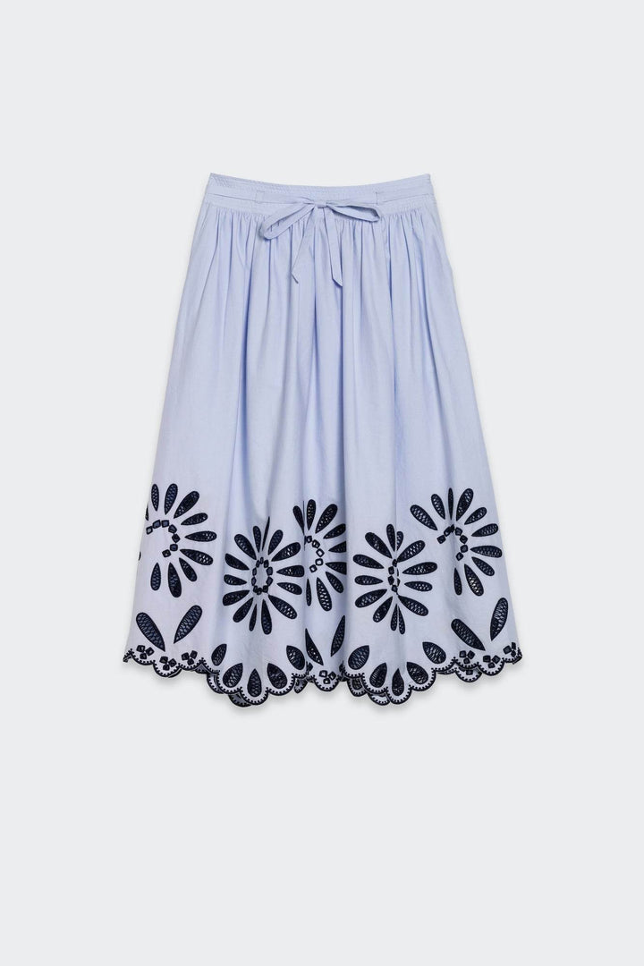 Elastic Pleated Skirt - SPOON