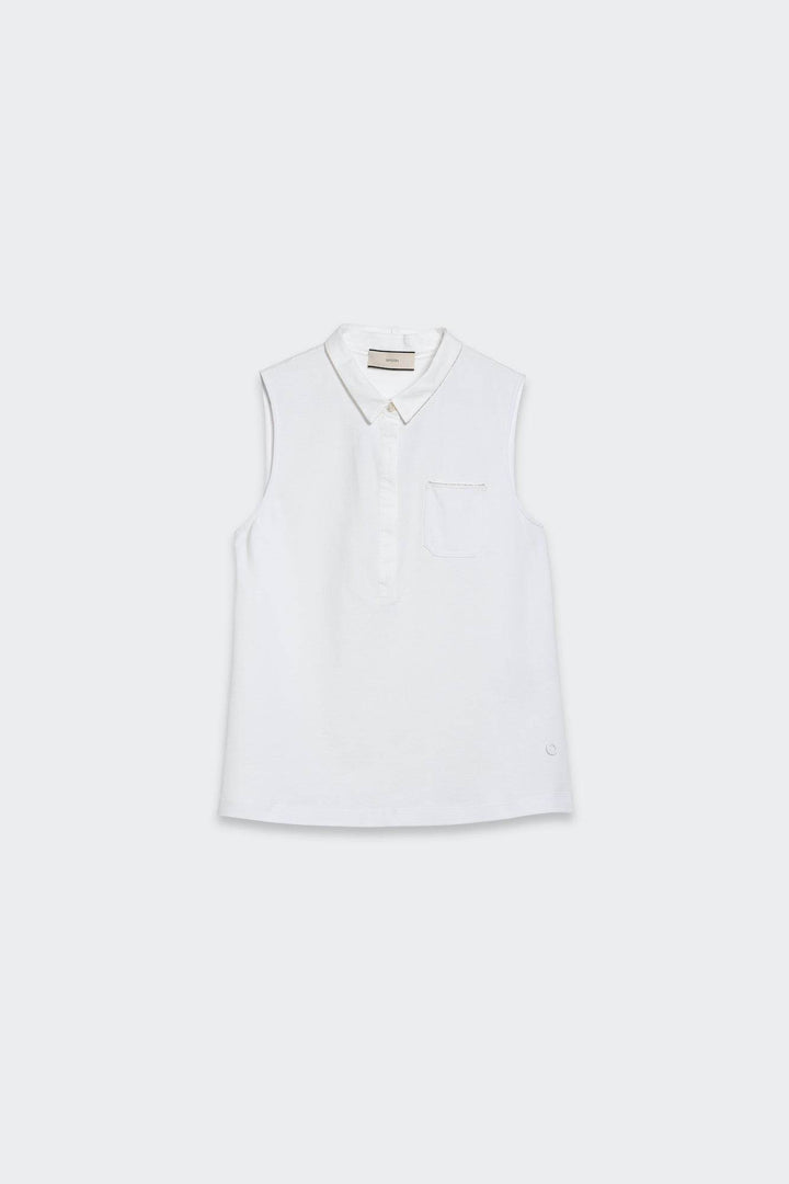 Sleeveless Polo - SPOON