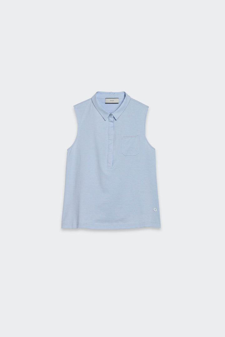Sleeveless Polo - SPOON