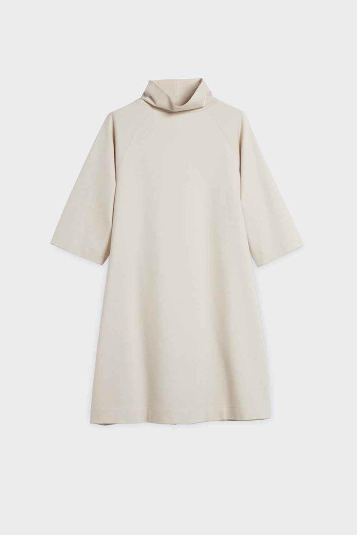Jersey Dress with Decorative Back Buttons - SPOON