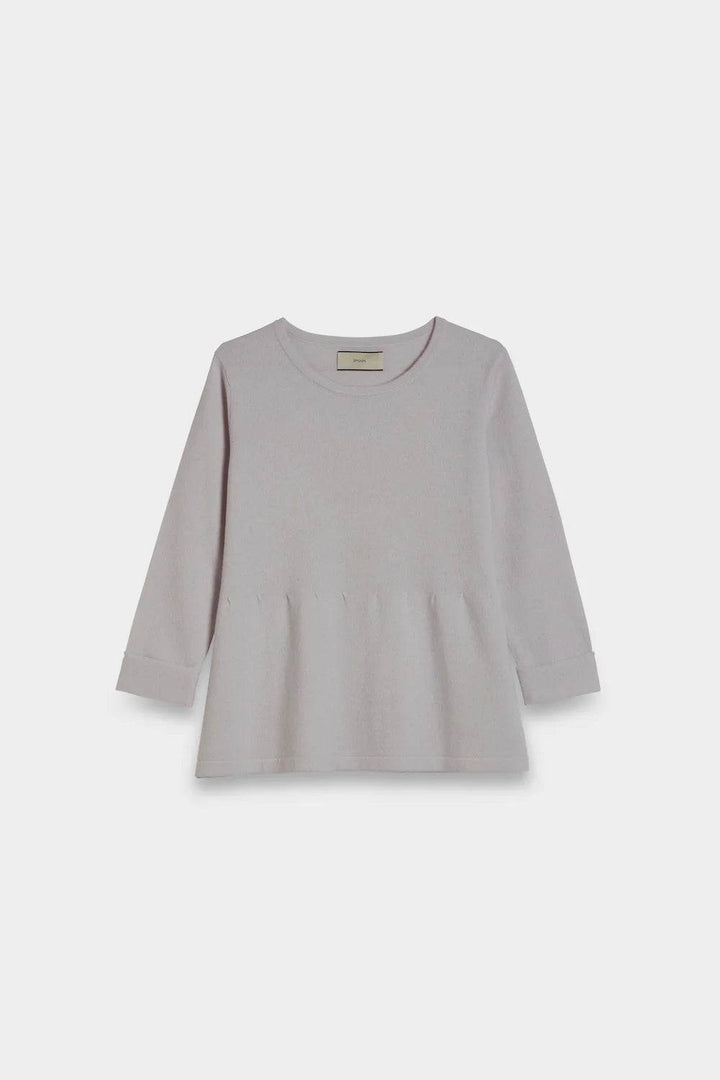 Light Gathering Wool-Cashmere Sweater - SPOON