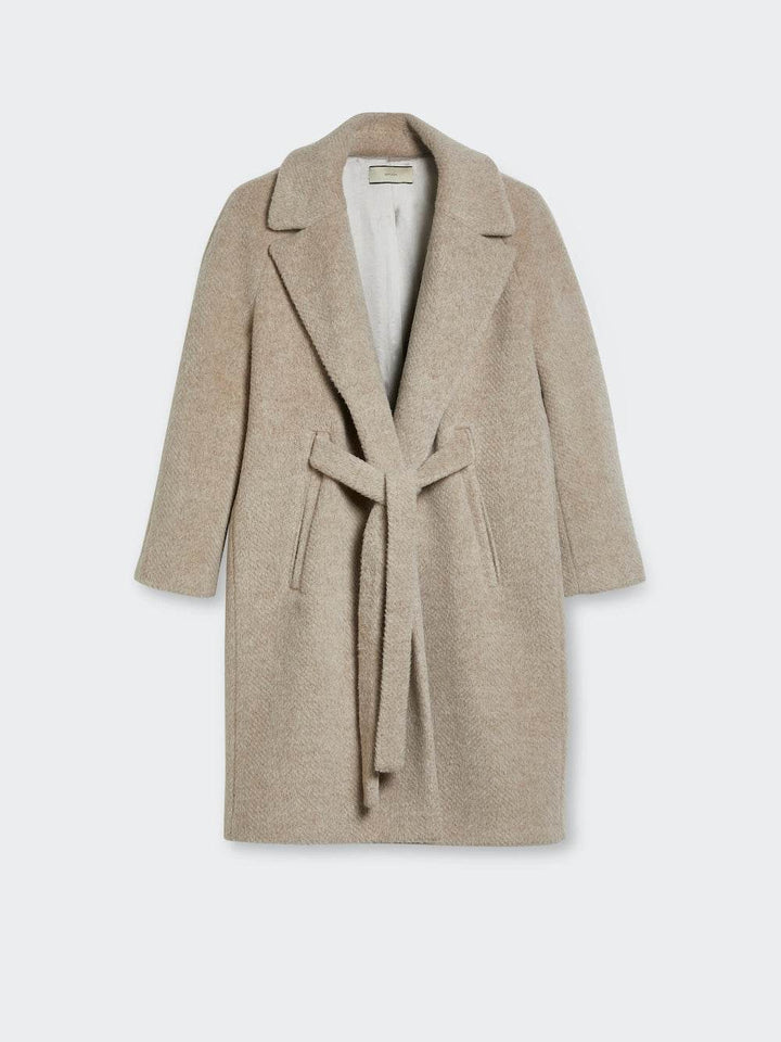 Long Alpaca Blend Coat - SPOON