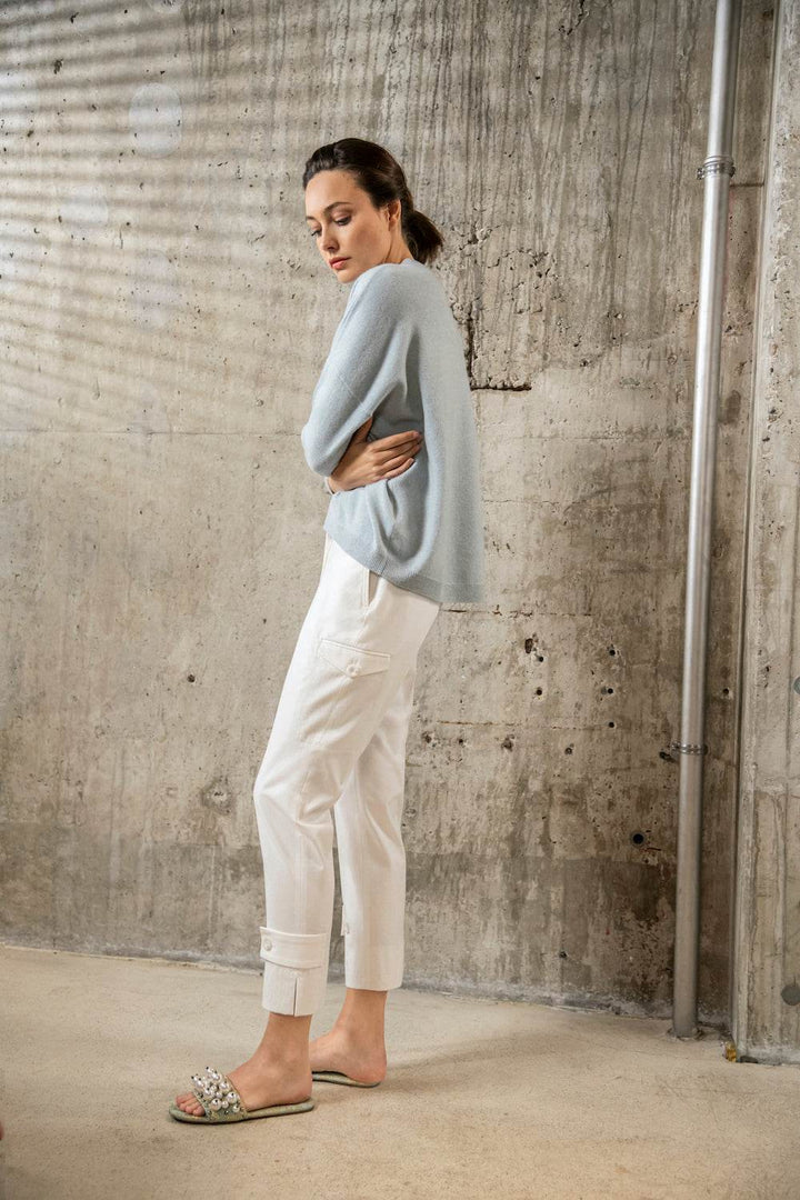 Military Cotton Waistfree Pants - SPOON