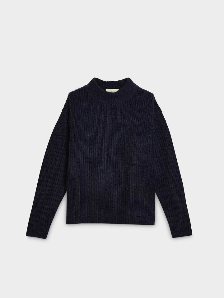 Wool Cashmere Sweater with Pocket - SPOON
