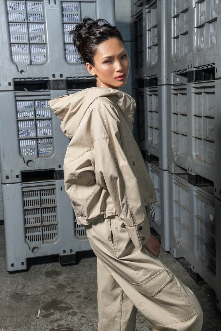 Short Hoodie Parka - SPOON