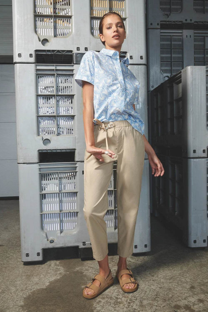 Slouch Tape Belt Pants - SPOON