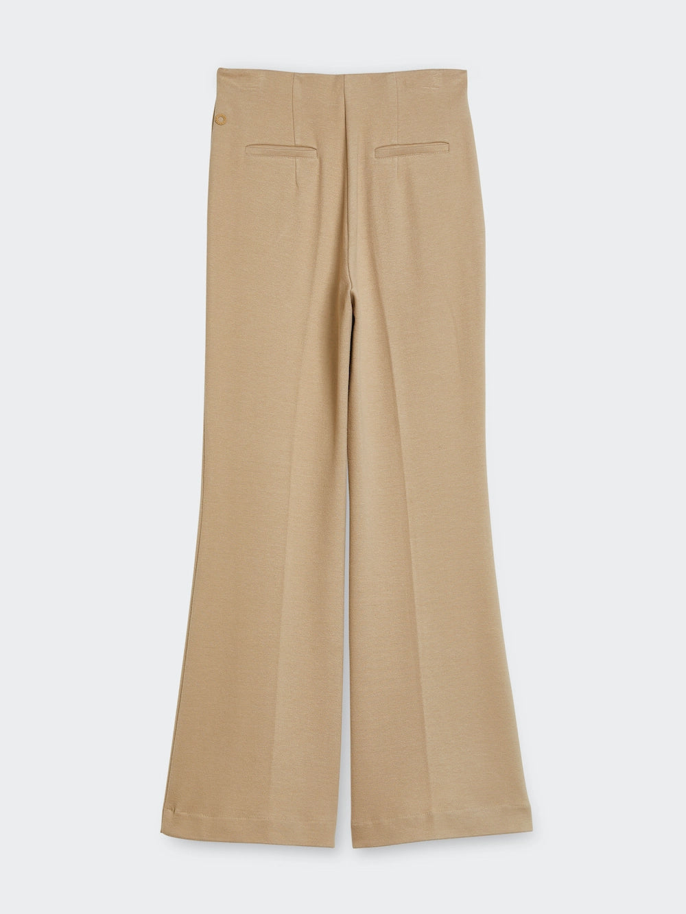 Long Flared Jersey Pants