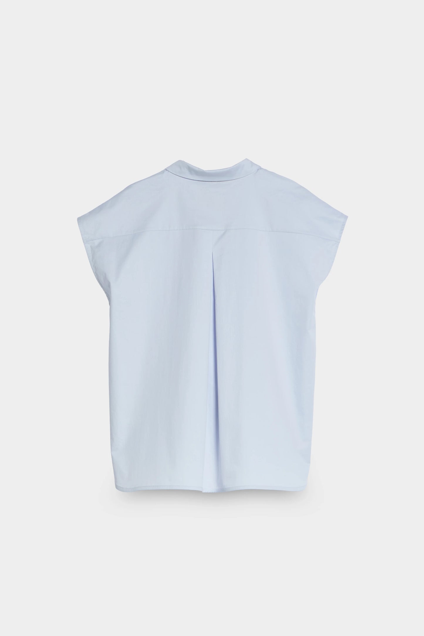 Roundish Collar T-Blouse