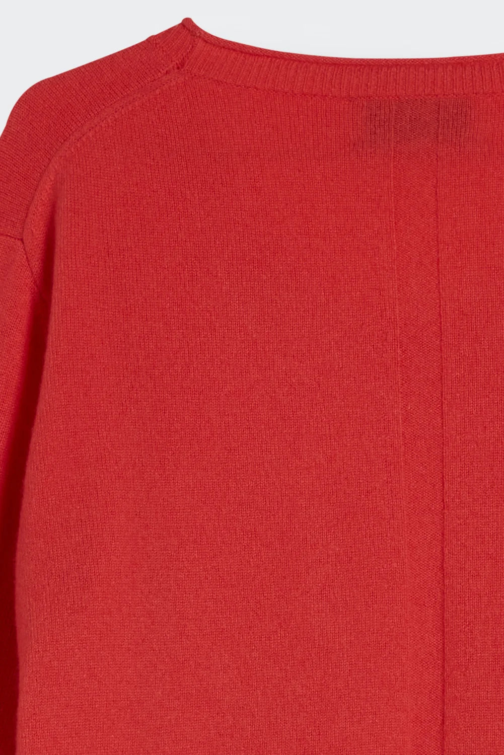 Back Panel Detail Cashmere Sweater