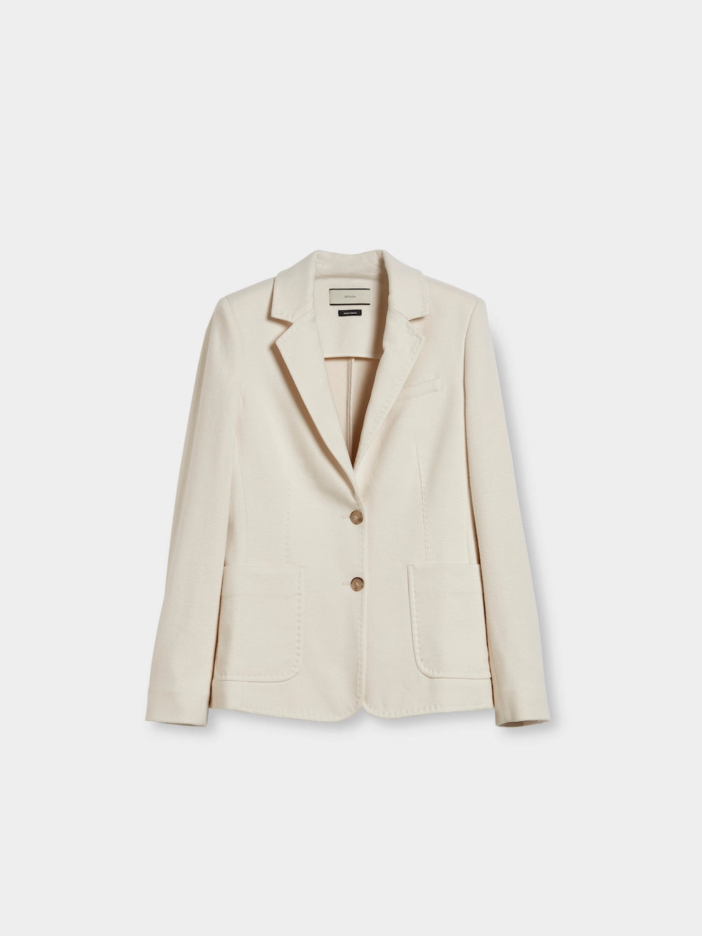 Single-Breasted Jersey Blazer