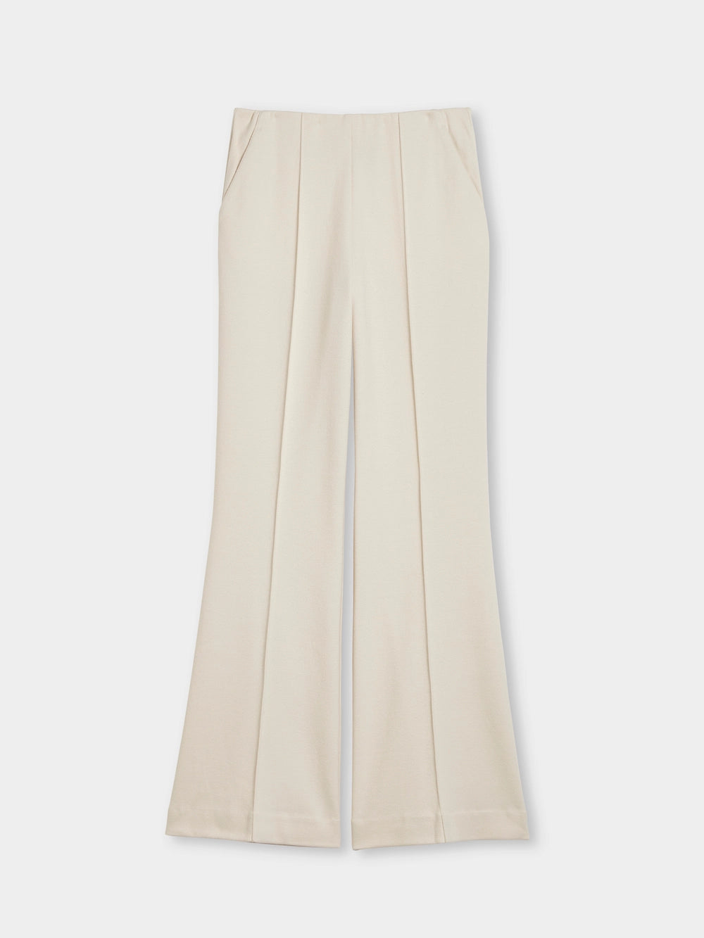 Long Flared Jersey Pants