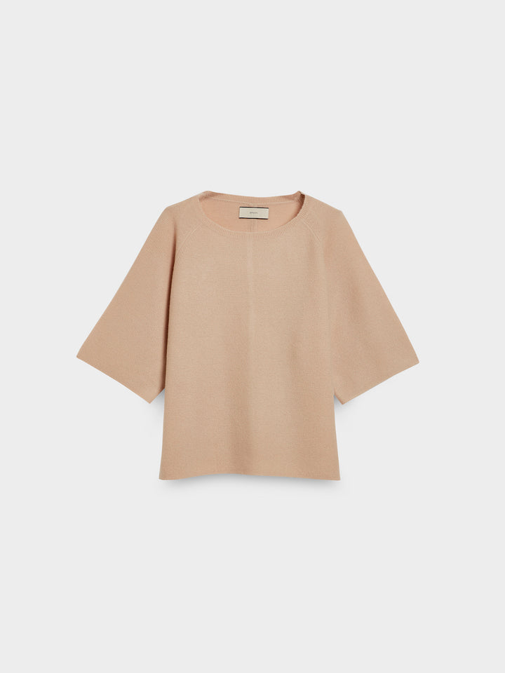 3 4 raglan cashmere cake beige front