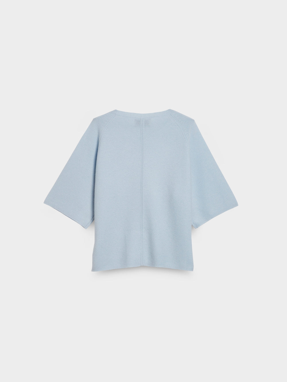 3 4 raglan cashmere ice blue back