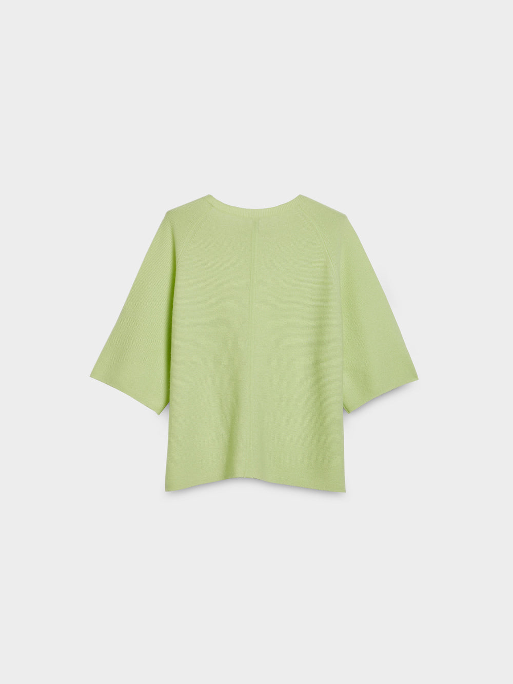 3 4 raglan cashmere green back