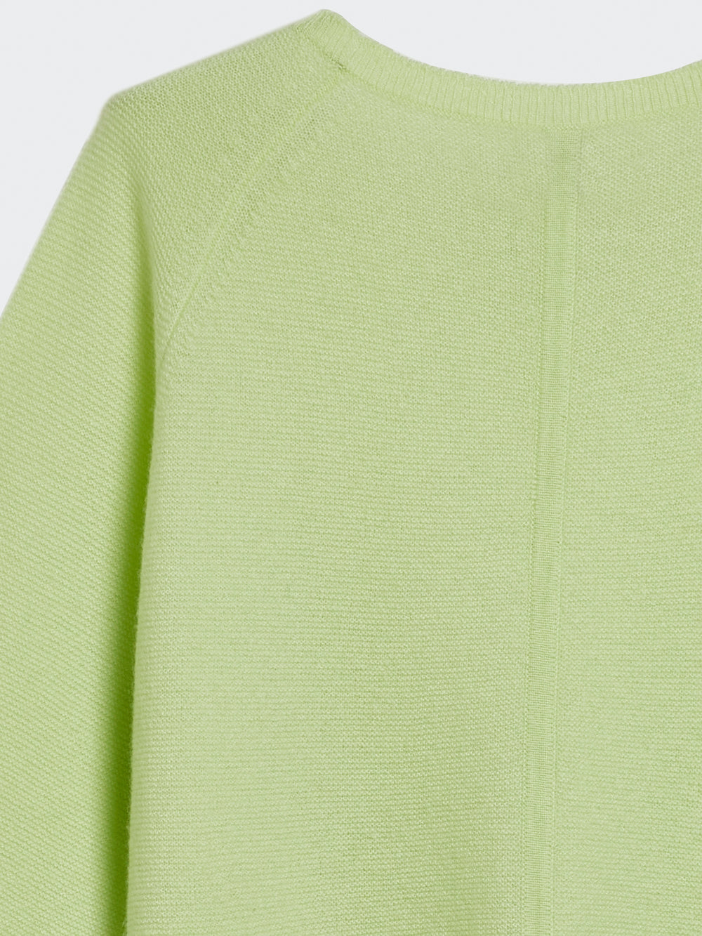 3 4 raglan cashmere green detail