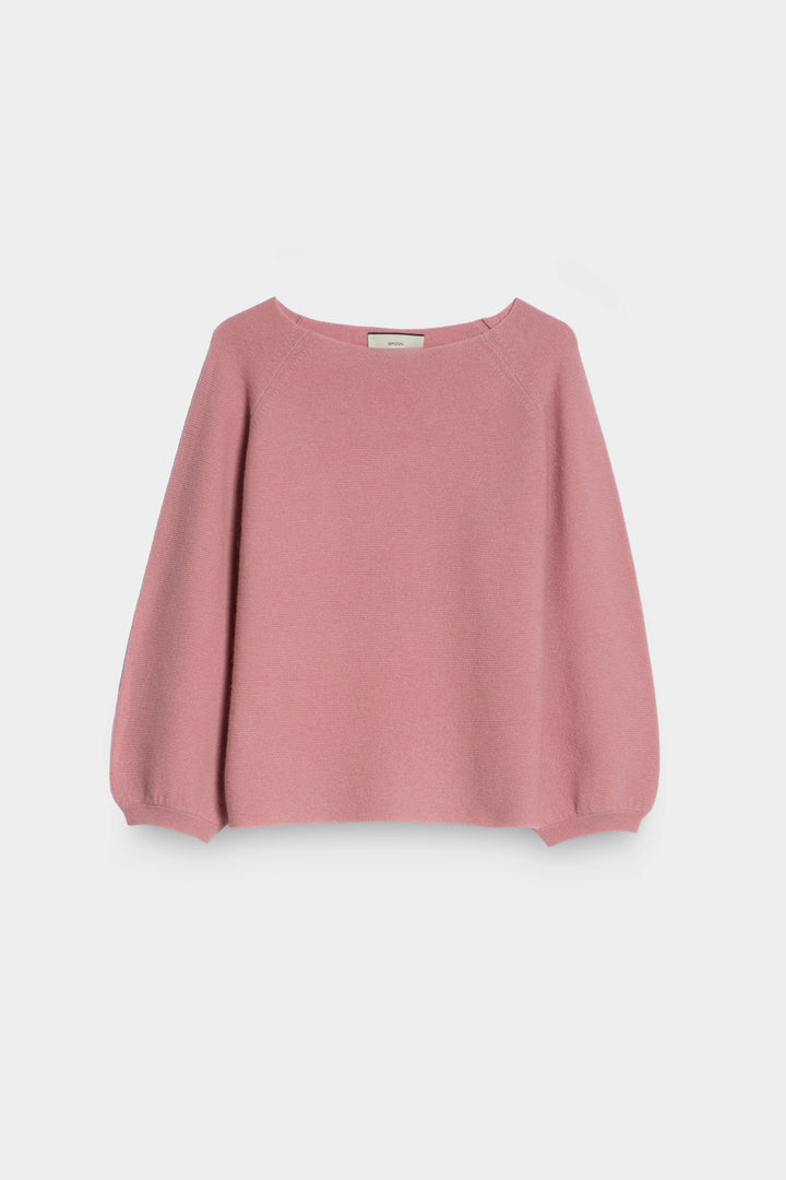 Strick Pullover mit weitem Ärmel