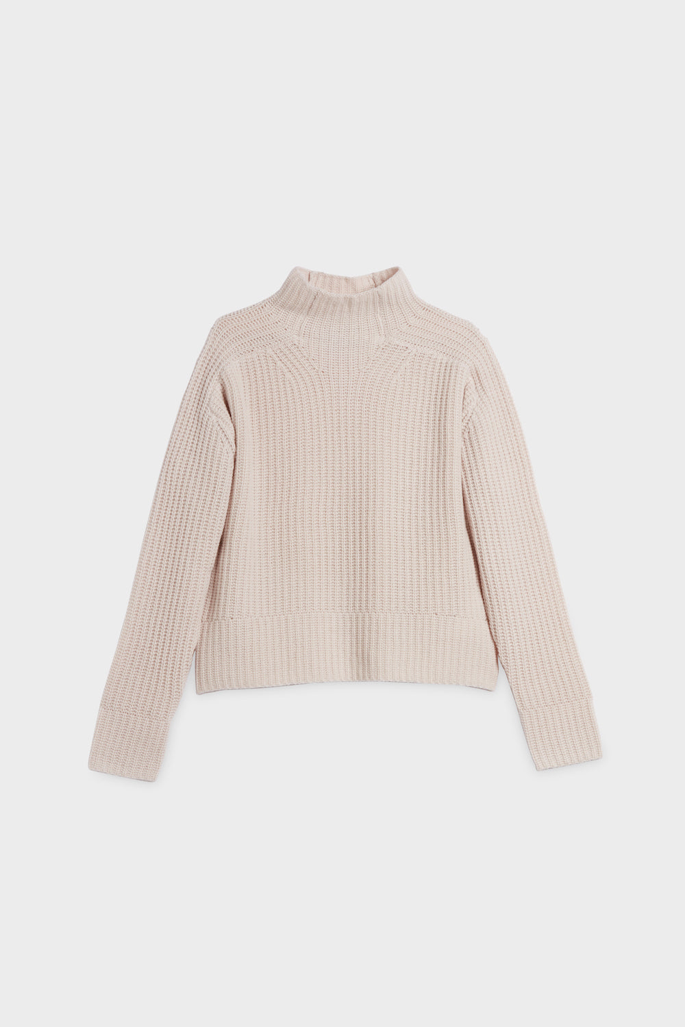 Turtle Neck Chunky Cashmere Sweater