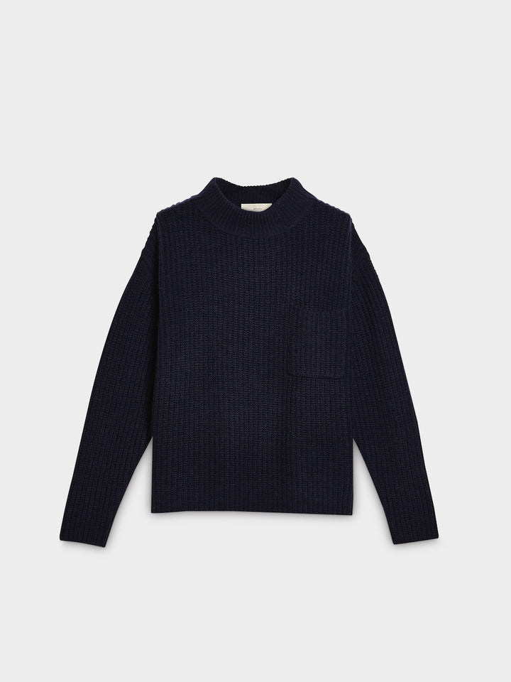 Pocket Wool Cashhmere Sweater