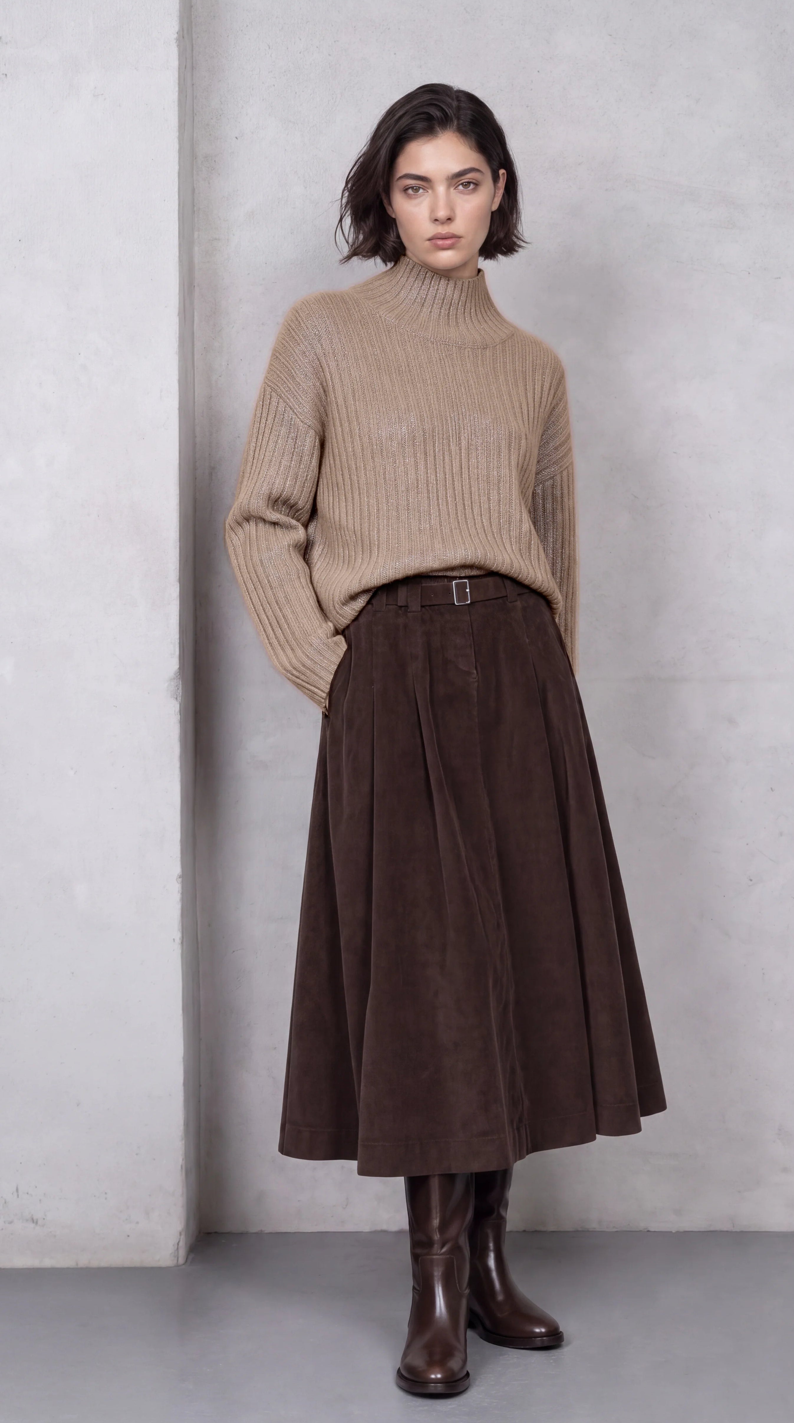 A-Line Skirt Model 