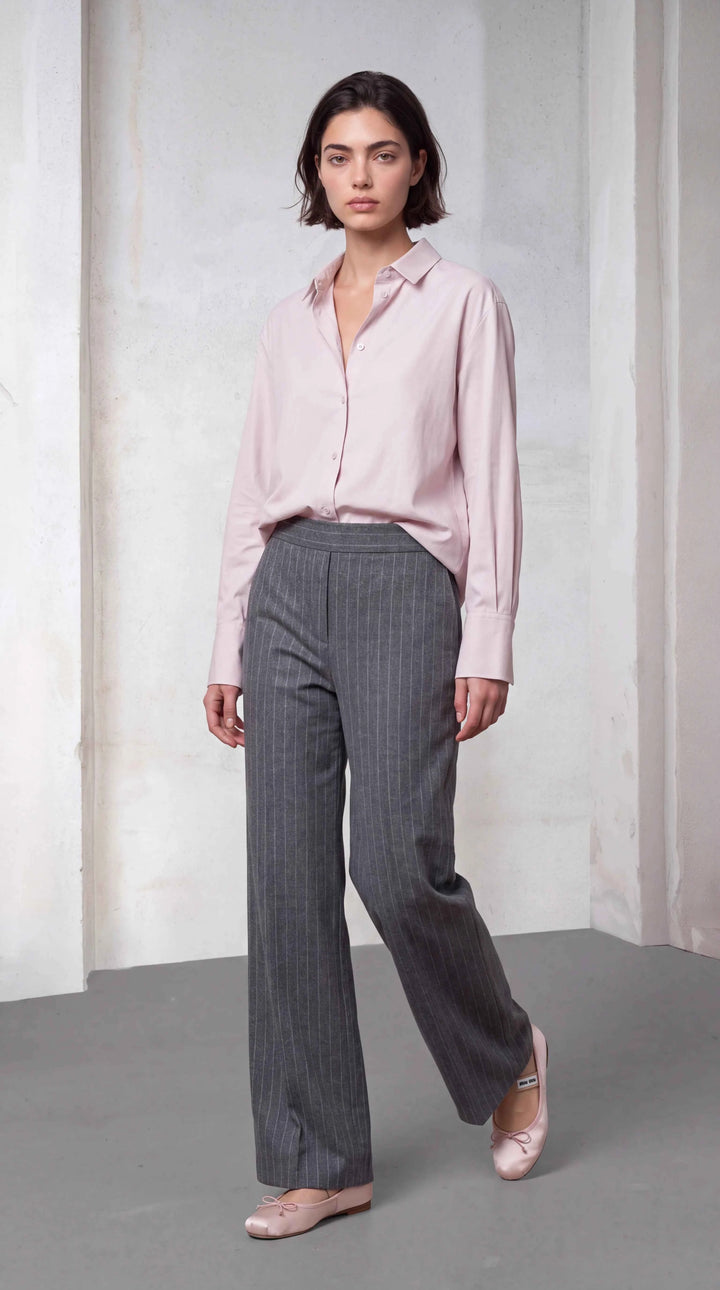 Boxy Boyfriend Blouse