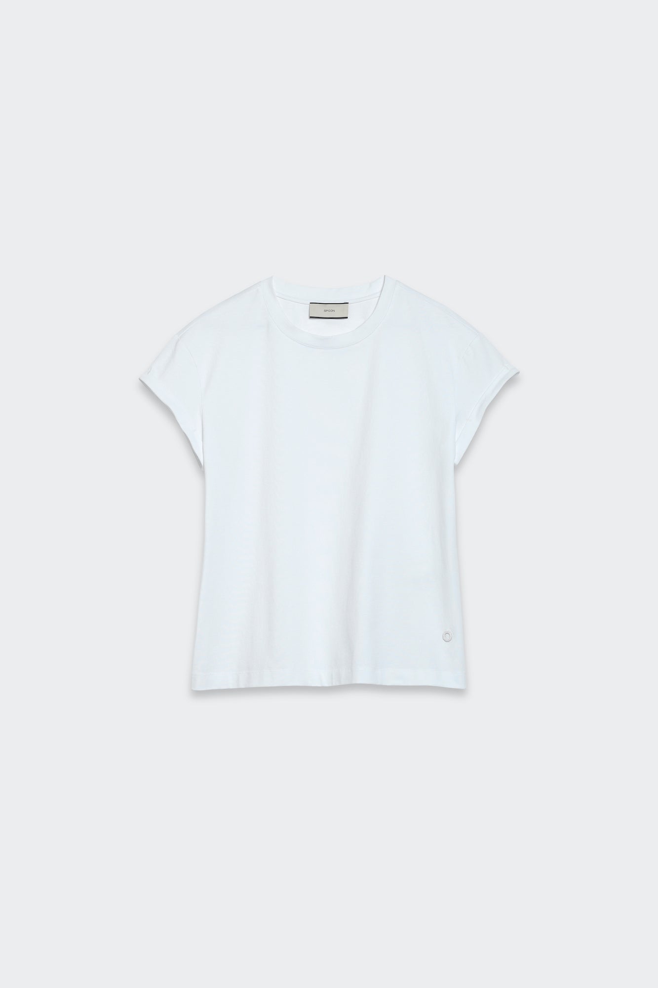 Folded Sleeve T-shirt front