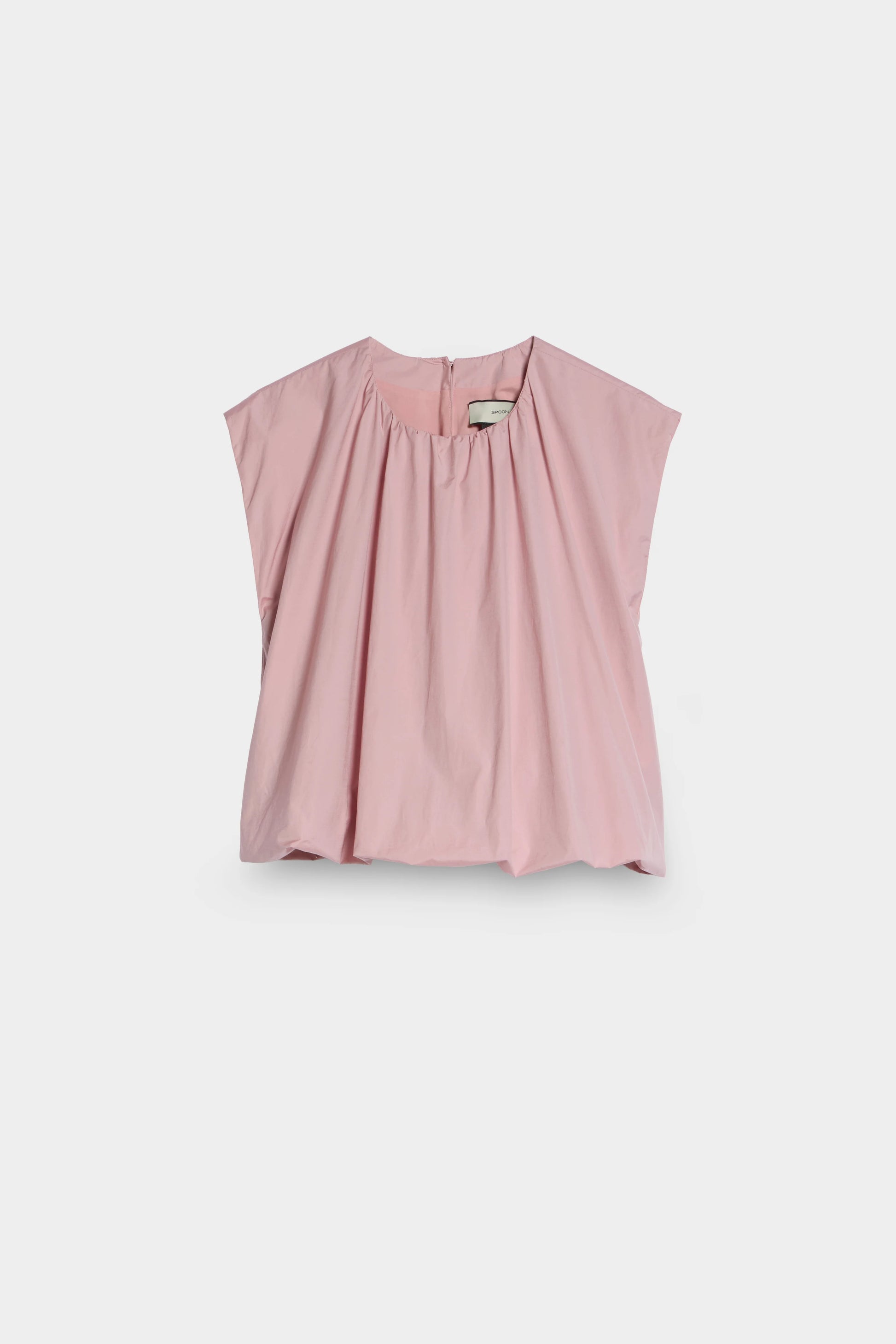 Gathered Sleeveless Blouse front
