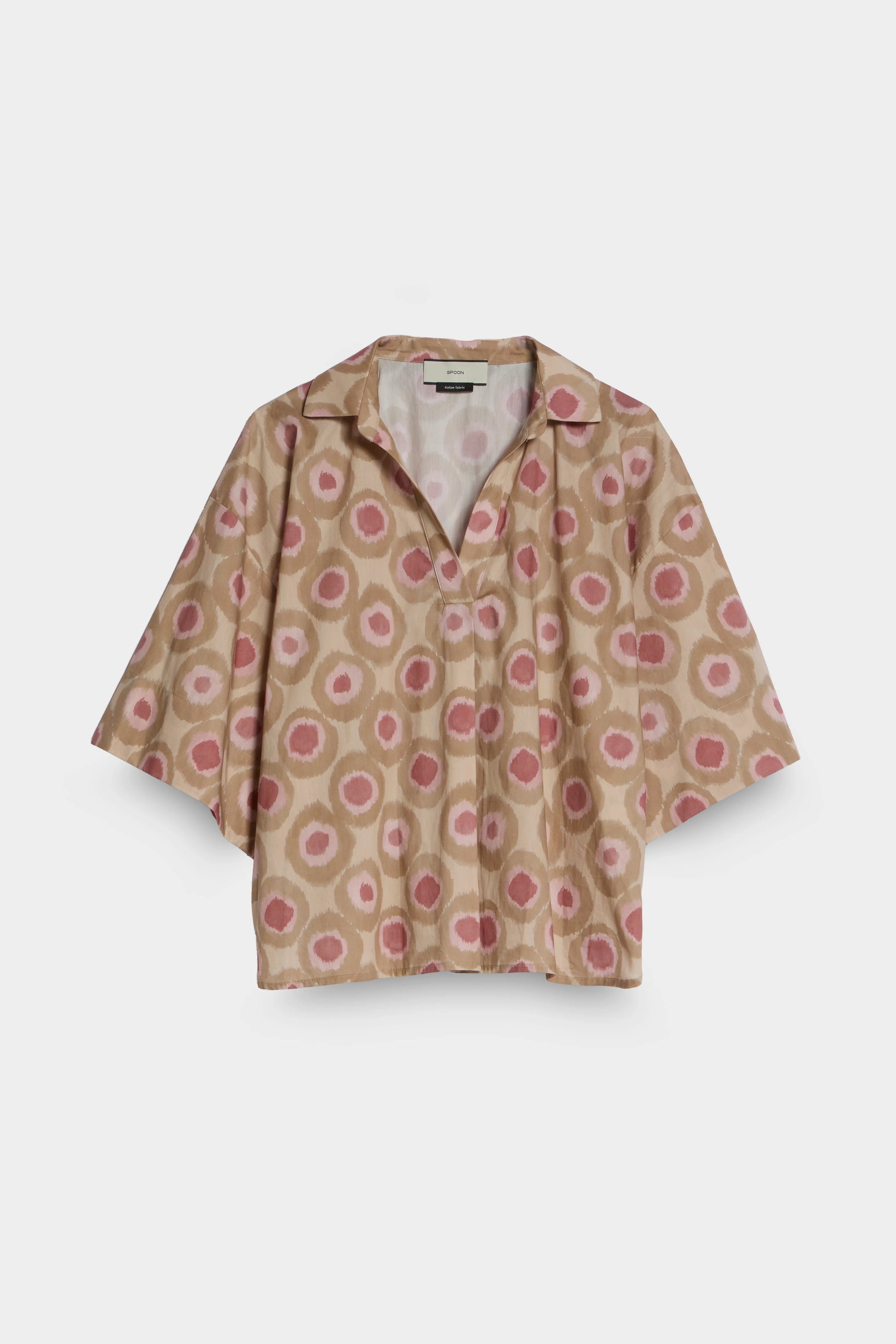 Half Placket Blouse front