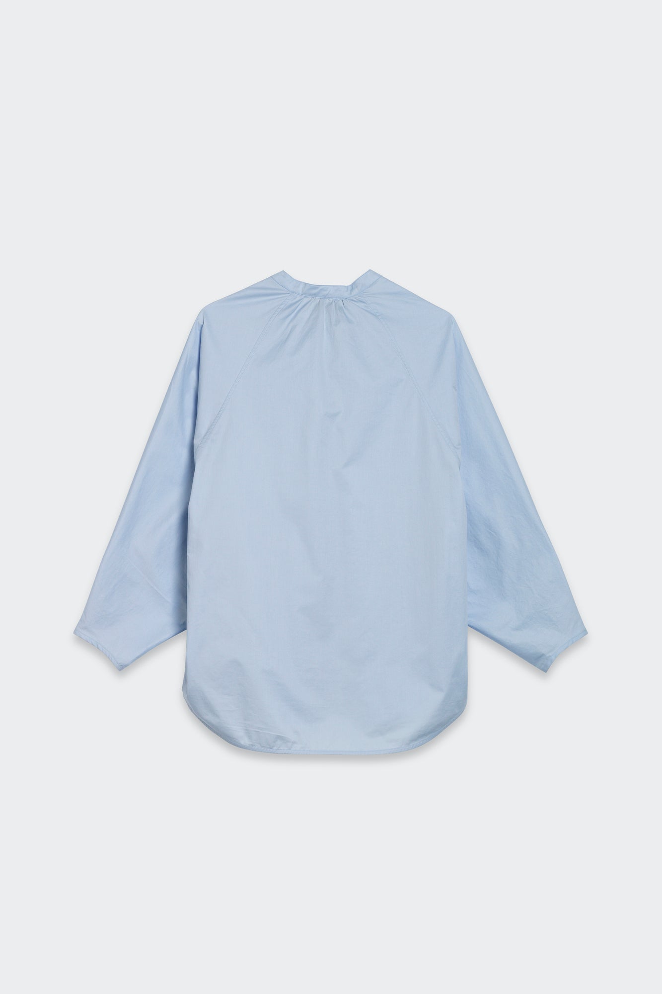 Half visible Placket Shirt back 