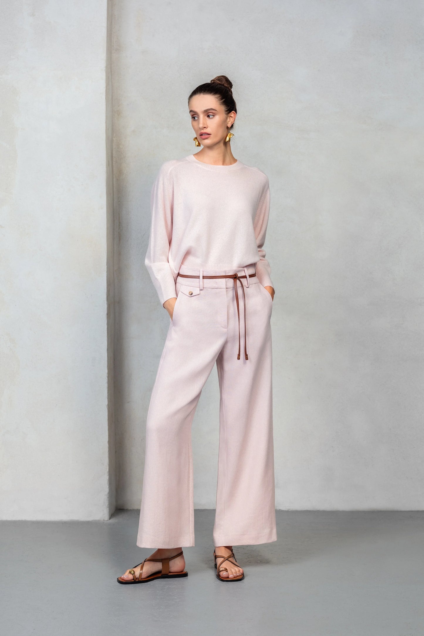 High waist Flared Pants