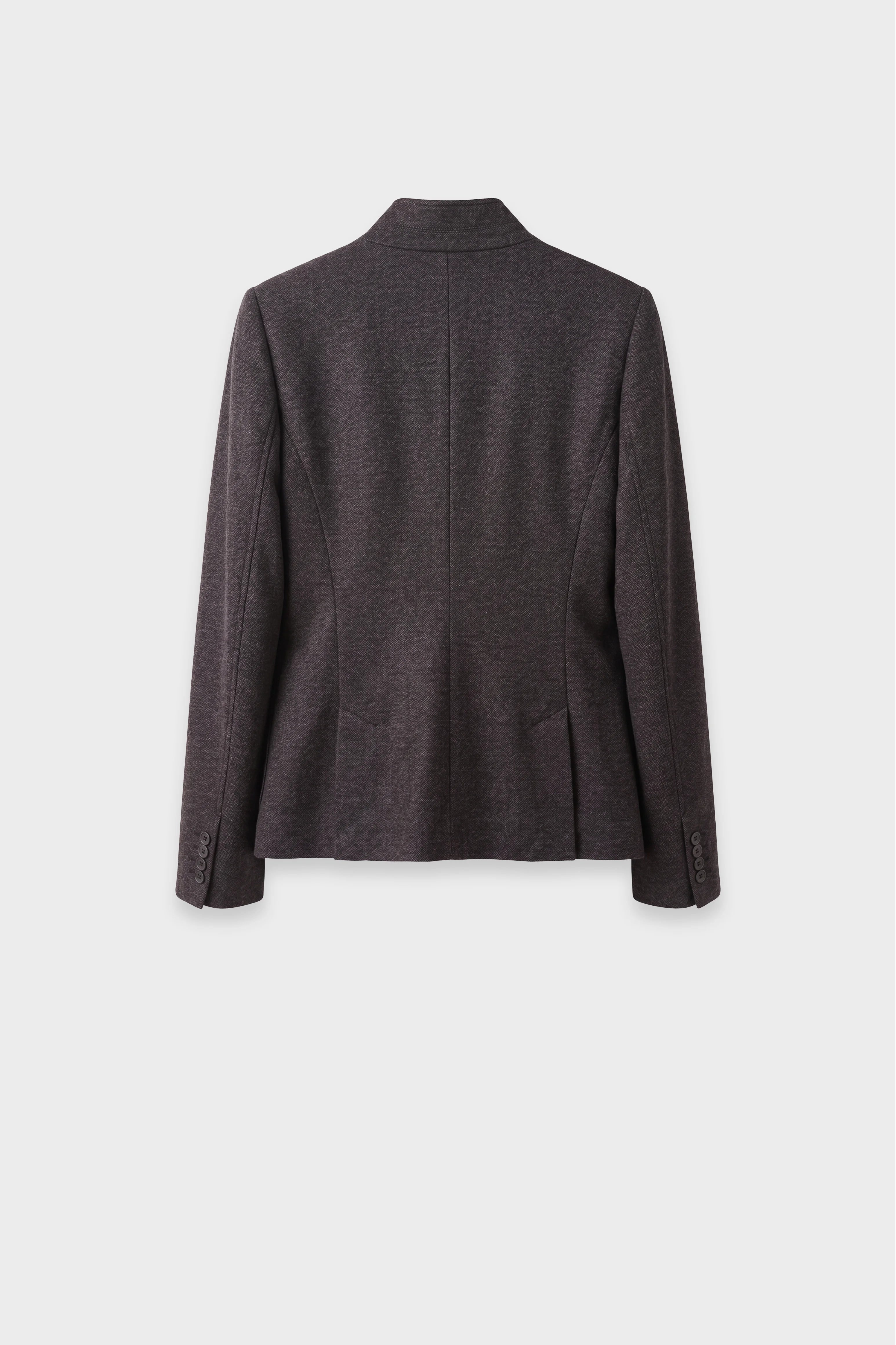 Mandarin Collar Blazer back 