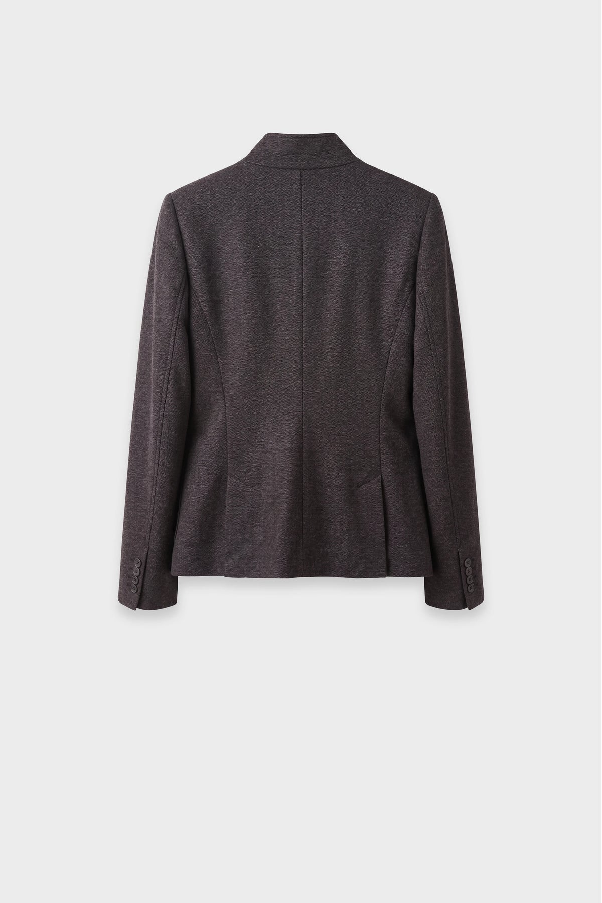 Mandarin Collar Blazer back 
