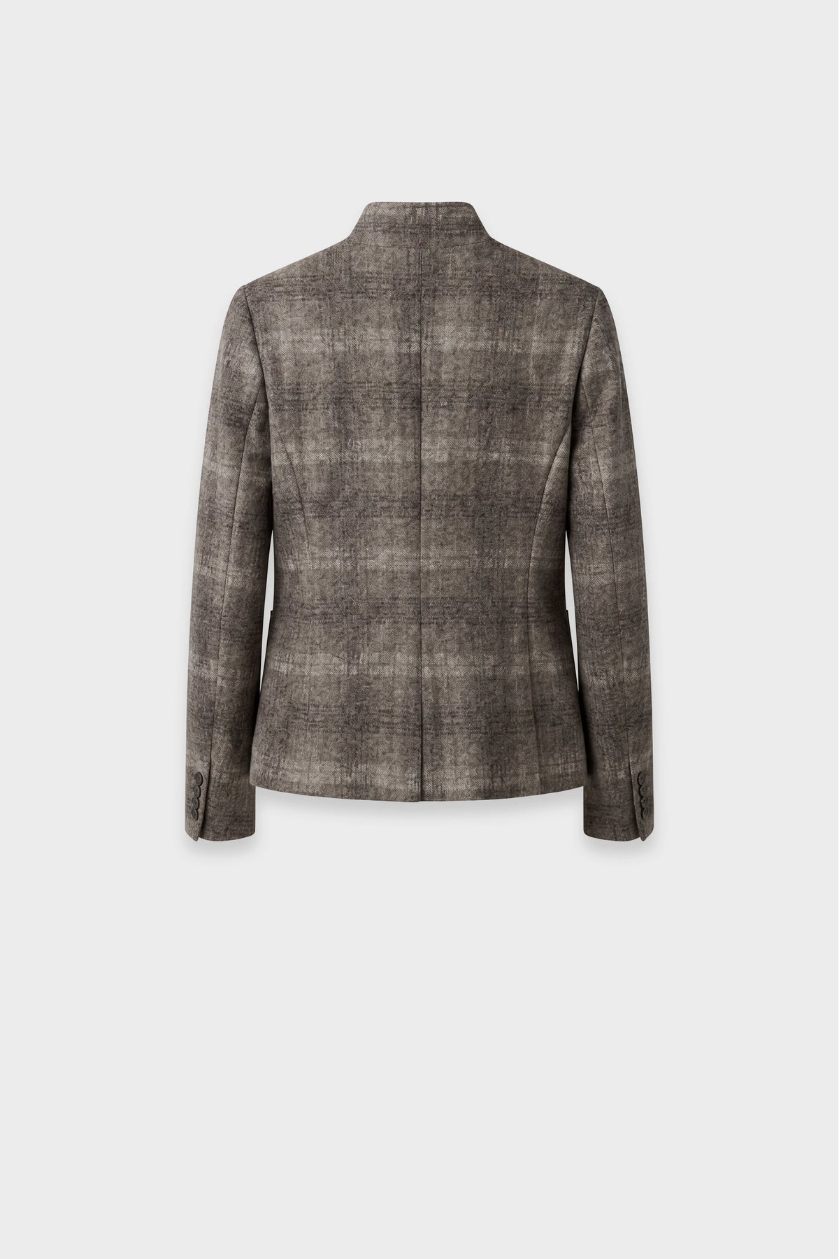 Mandarin Collar Blazer back 
