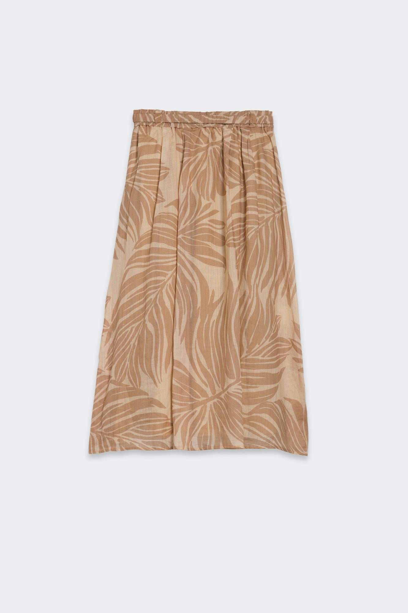 Printed Pleated Skirt back 