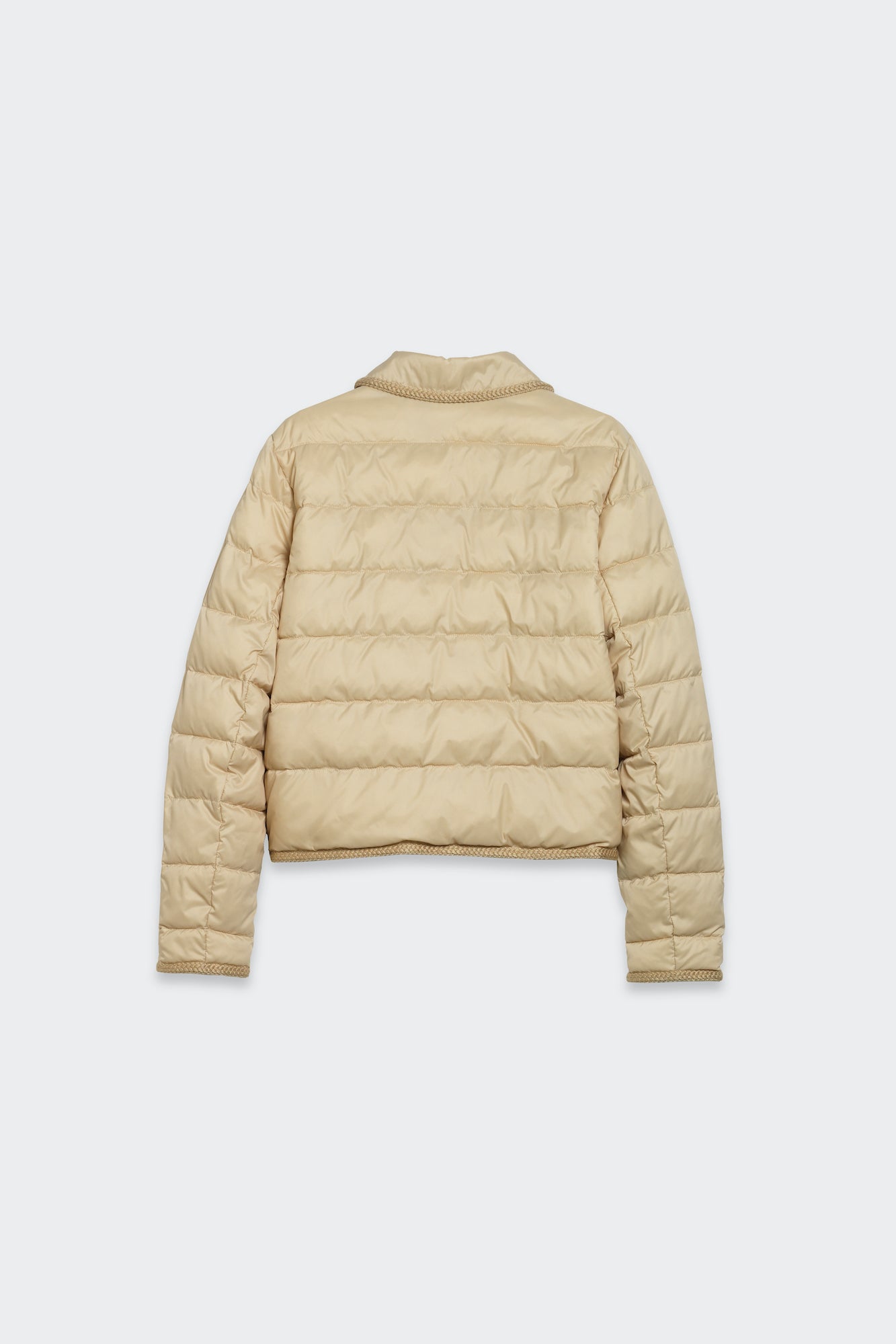 Puffy Nylon Jacket back 