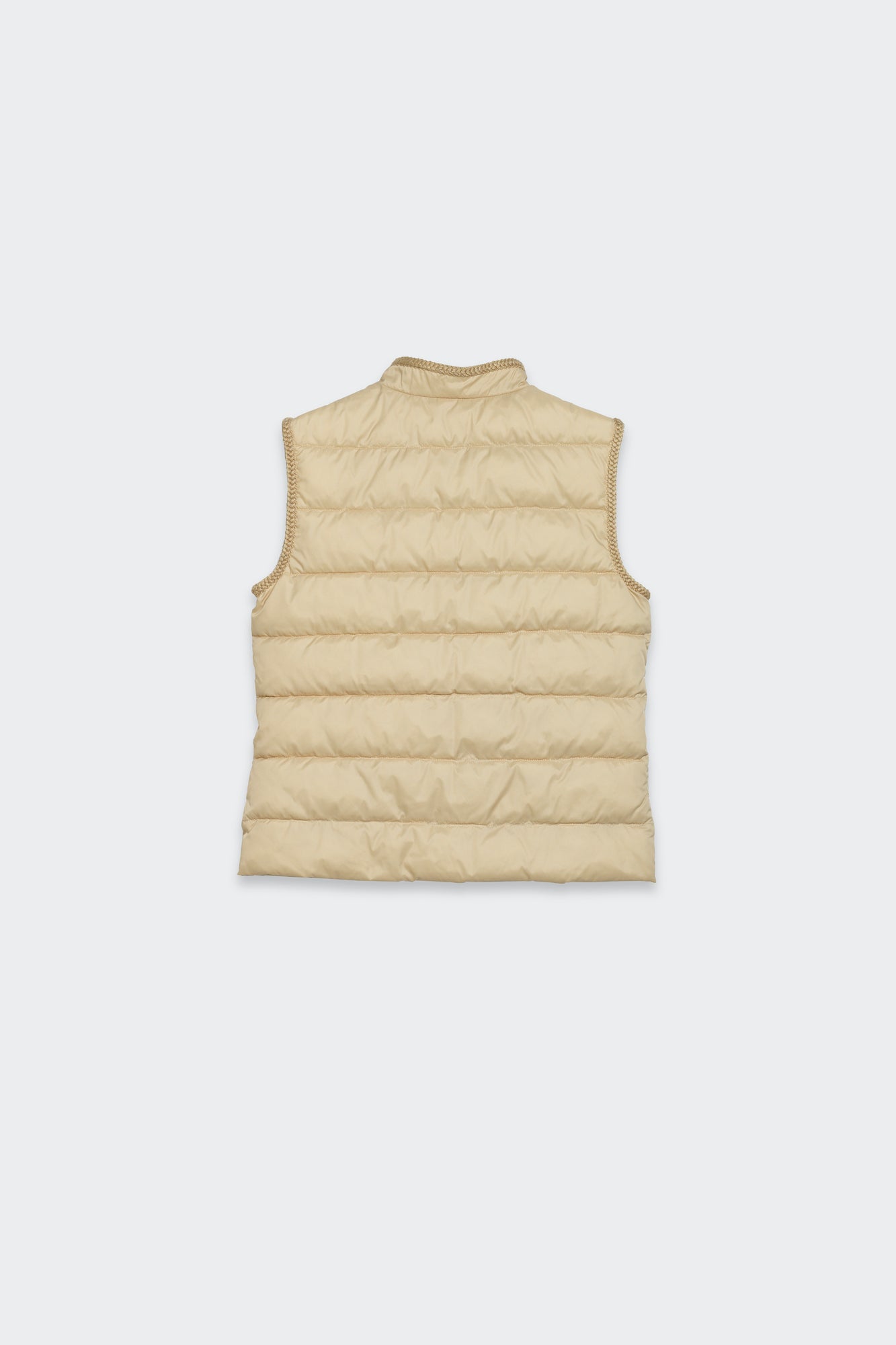 Puffy Nylon Vest back 