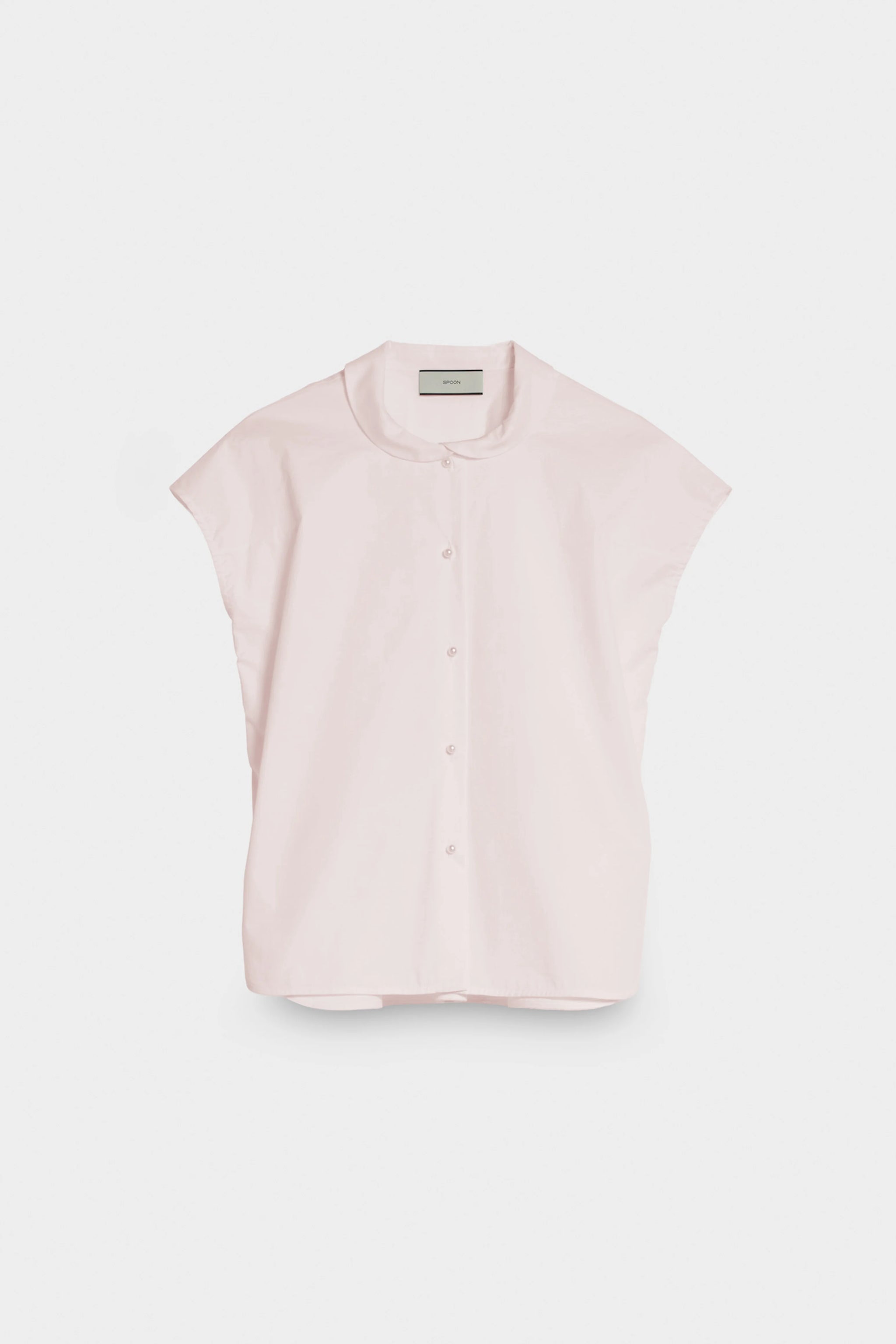 Roundish Collar T-Blouse front