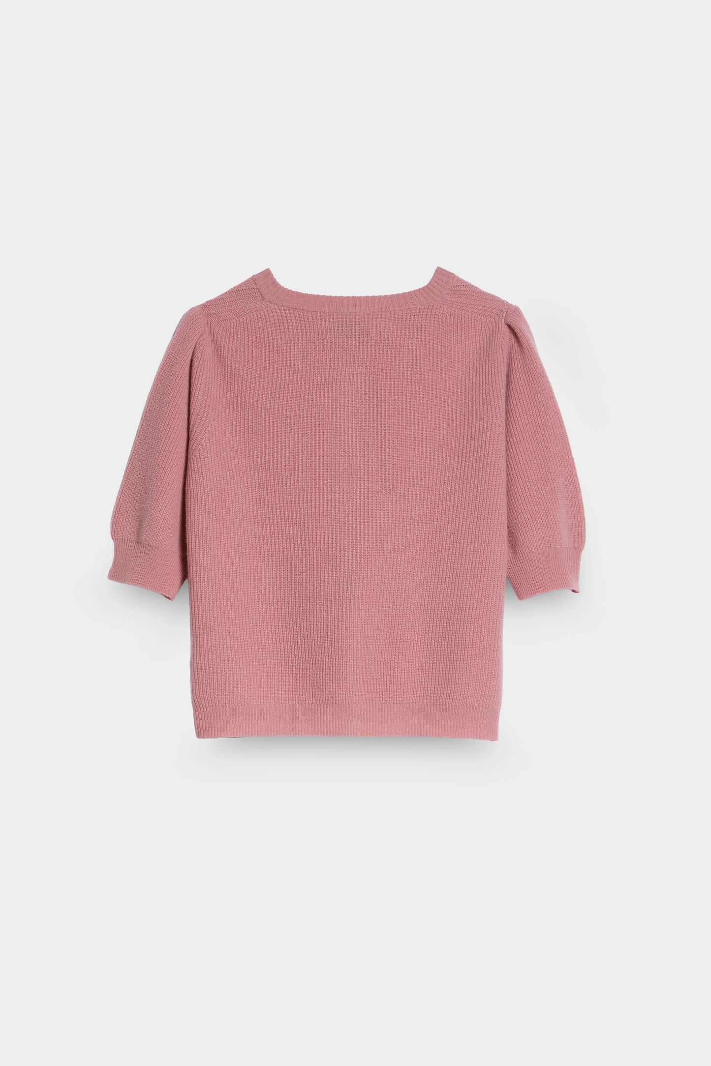 Short Buttoned Cardigan back