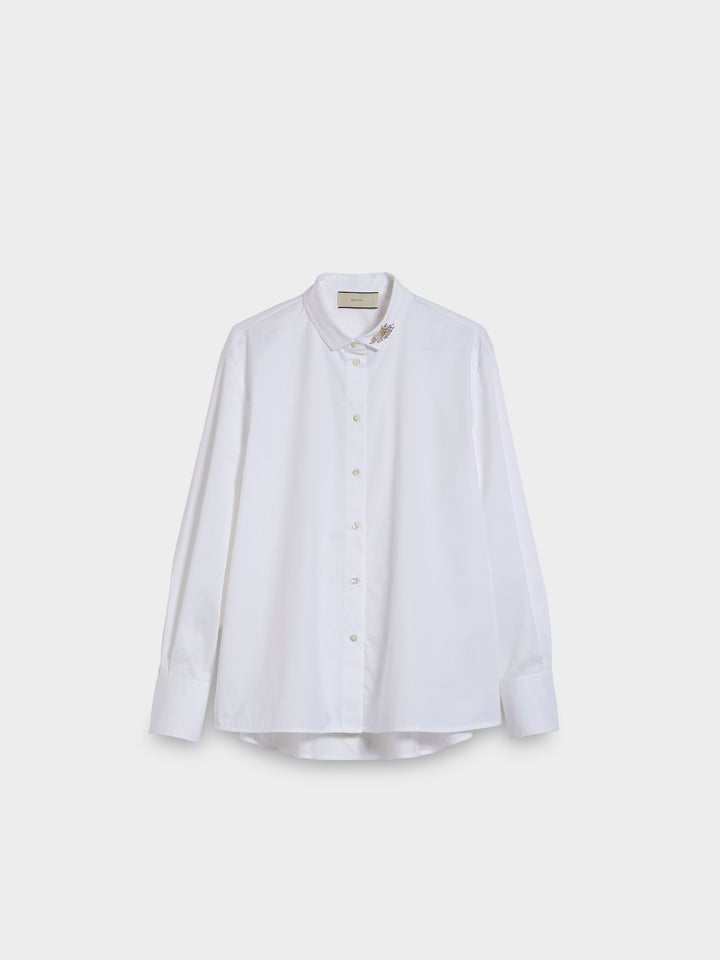 Blouse with Brooch Detail - SPOON
