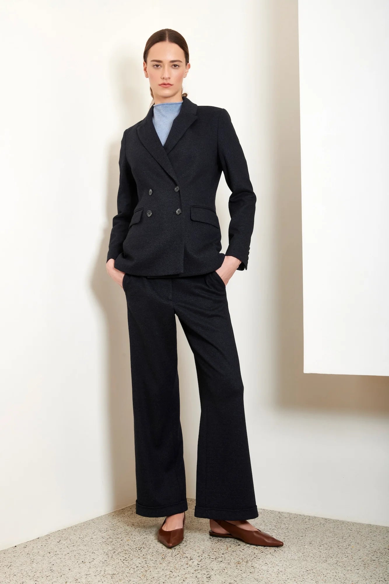 High Waist Flared Pants