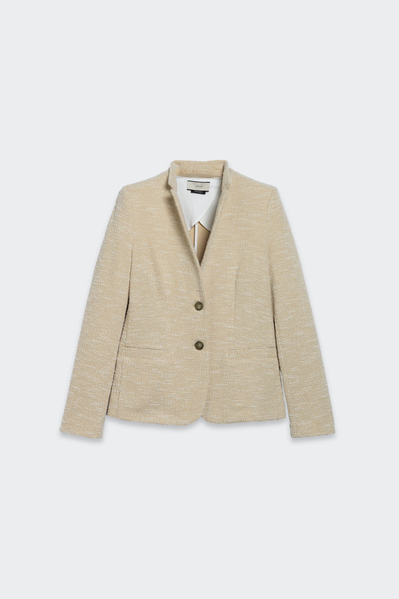 Structured Single Breasted Blazer