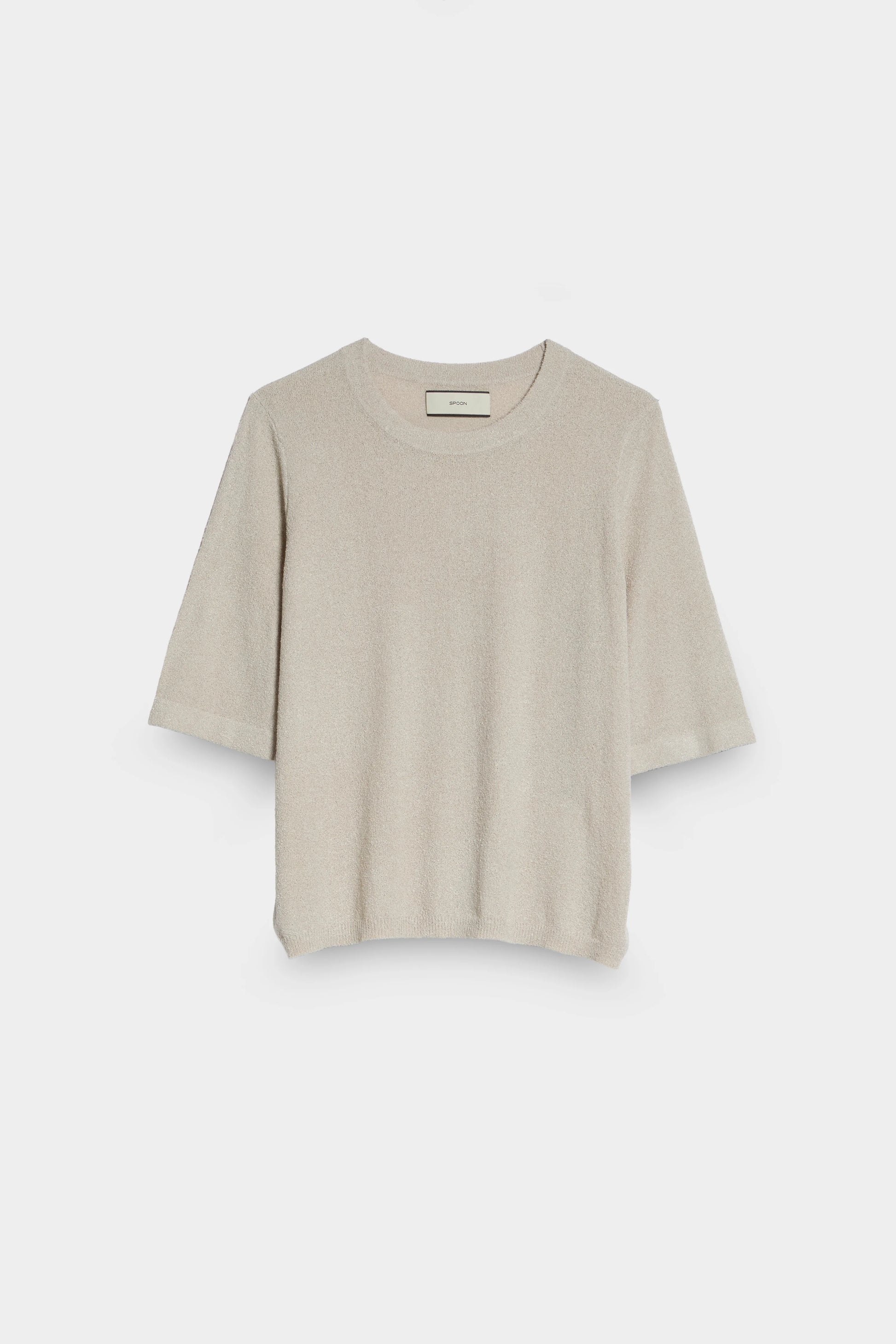 Thin Knitted T-Shirt front