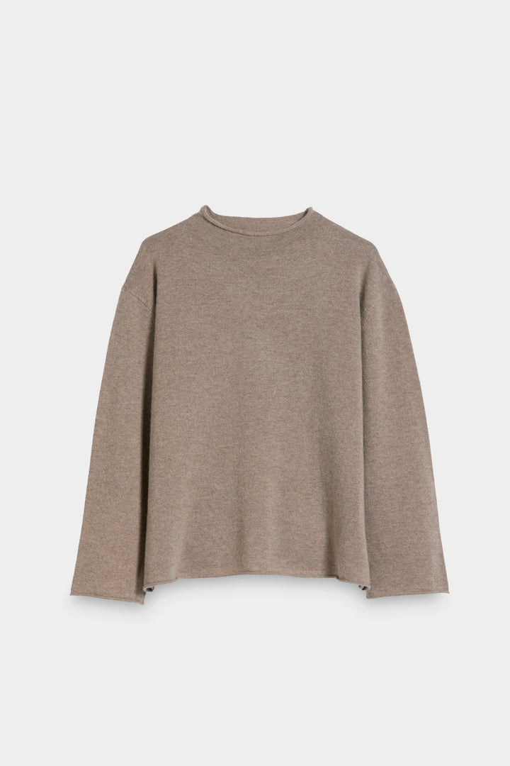Thin Roll Edge Knit Longsleeve