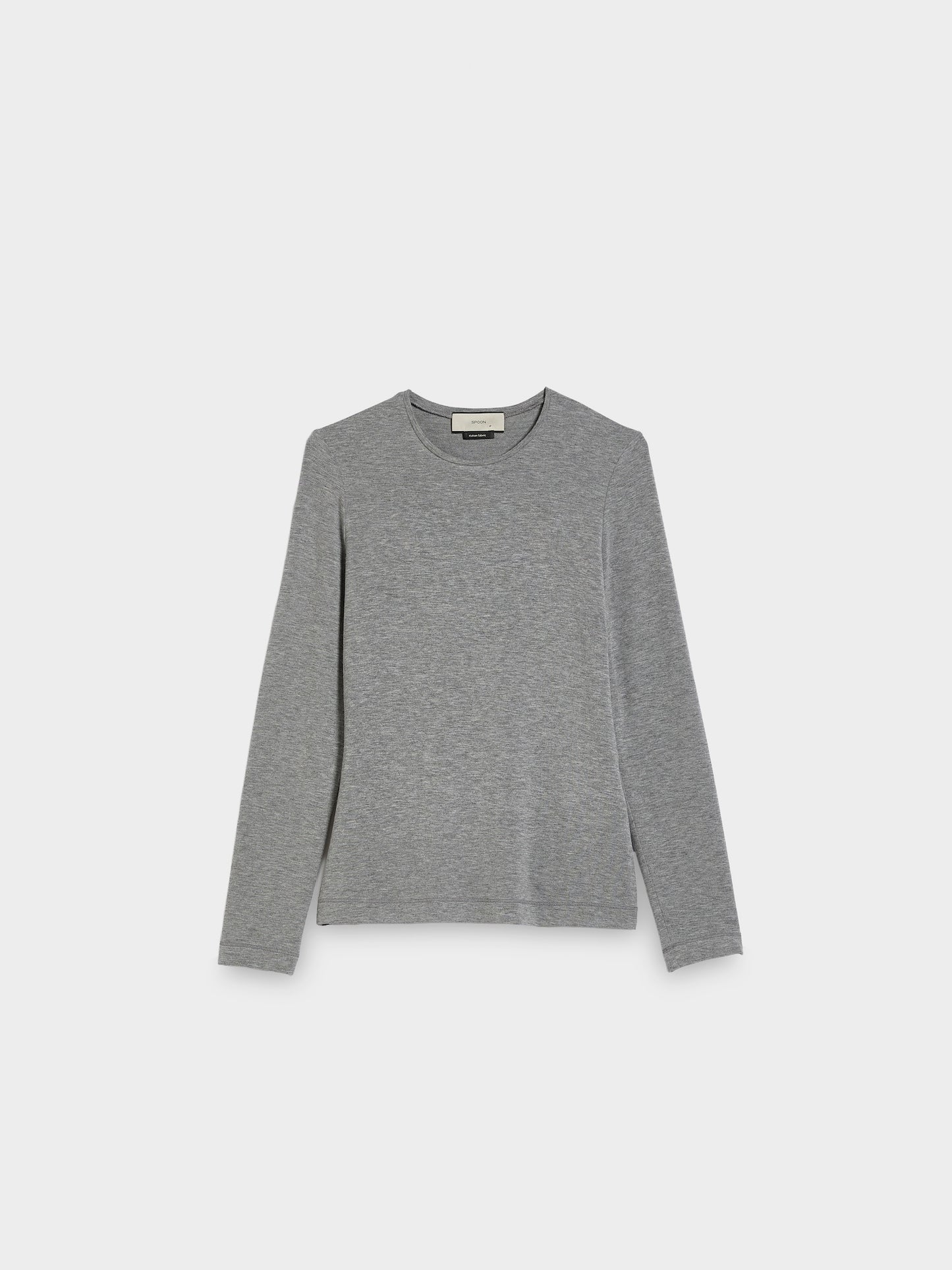 Thin Round Neck Top front