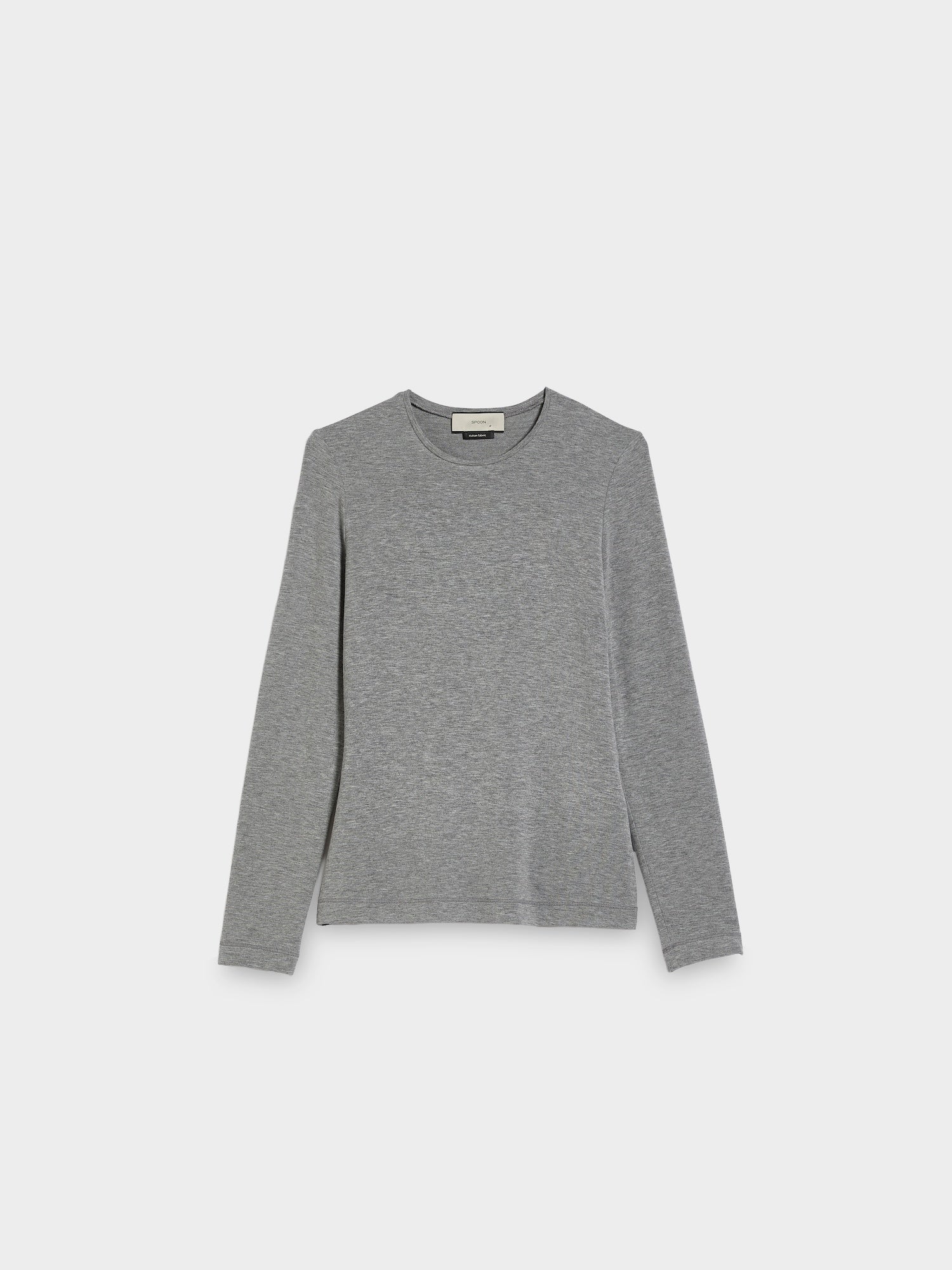 Thin Round Neck Top front