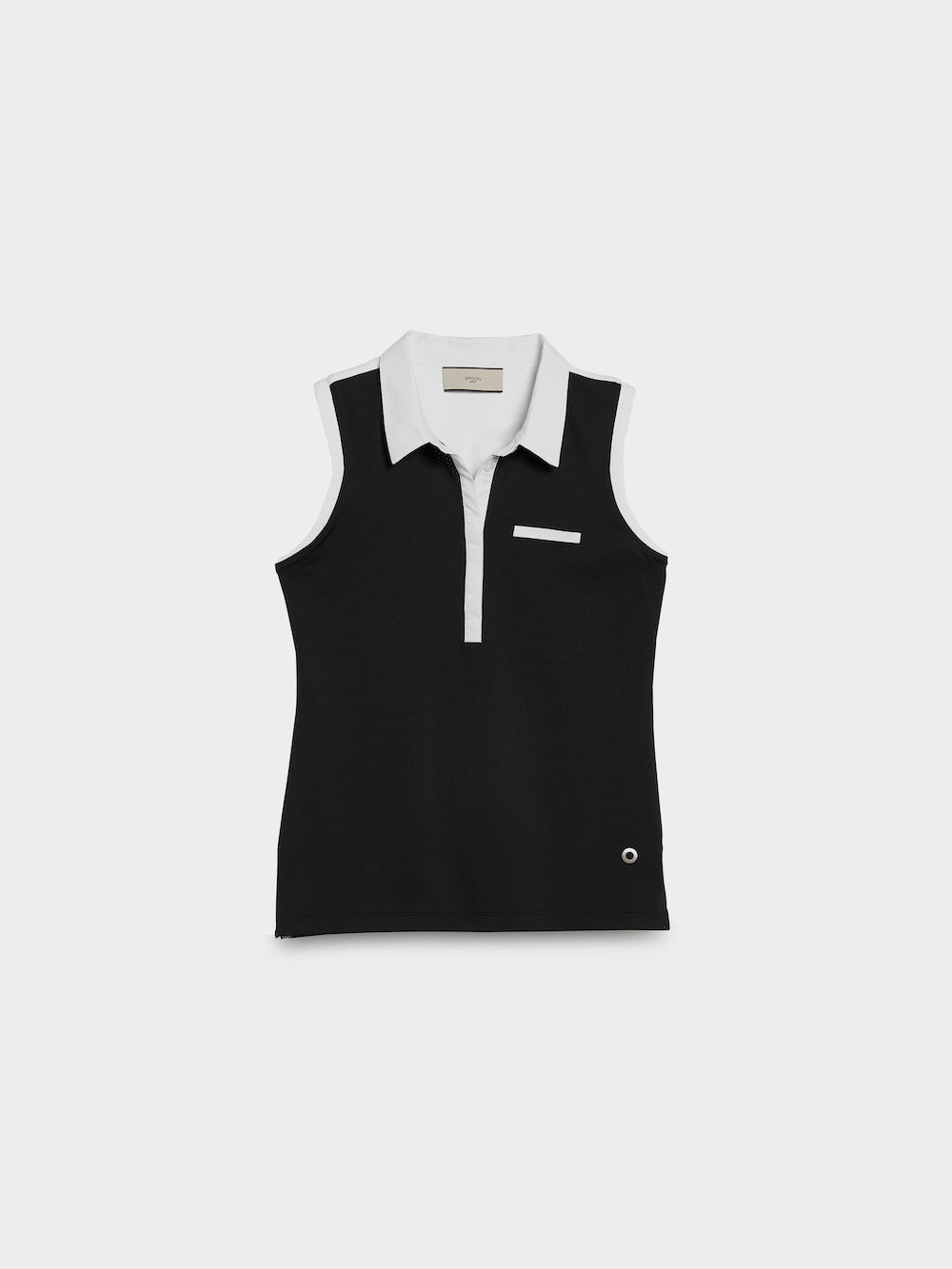 active triangle polo top front